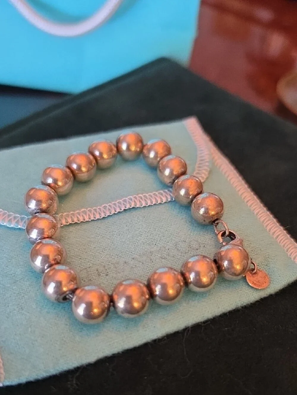 Tiffany & Co. Silver Bead Bracelet